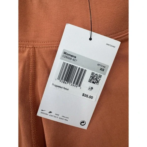 Nike Women's Bike Shorts XS NWT Stretch Athletic - Picture 2 of 6